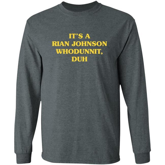 Super Yaki Merch Whodunnit Shirt It’s A Rian Johnson Whodunnit Duh T Shirt Super Yaki Merch Whodunnit Shirt It’s A Rian Johnson Whodunnit Duh T Shirt