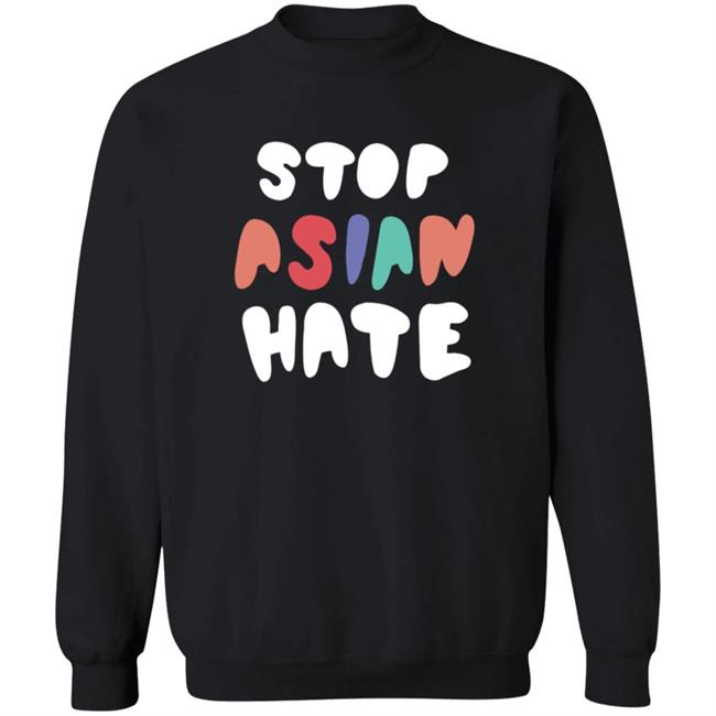 Stop Asian Hate Sweatshirt Dame Wearing A #Stopasianhate Shirt During The Blazers-Magic Game