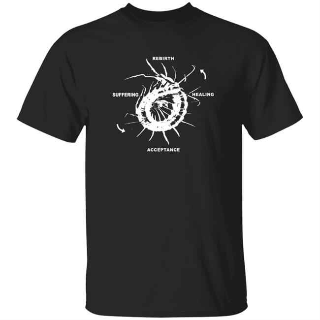 The Healing Cycle Tee Shirt Kissed By The Void Merch
