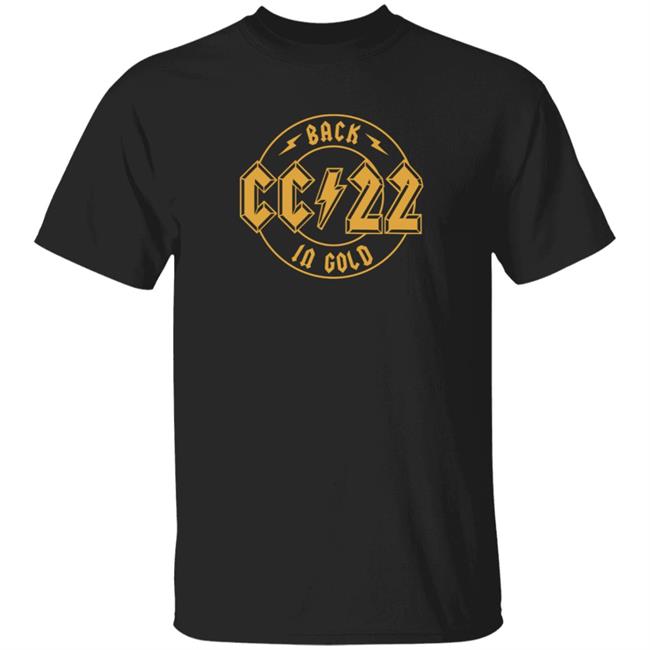 The Vinyl Studio Caitlin Clark X Tvs Cc 22 T Shirt Back In gold