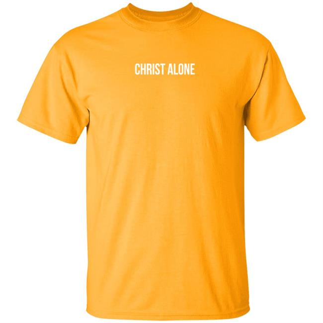 Victory Apparel Christ Alone T Shirt Erik Reed