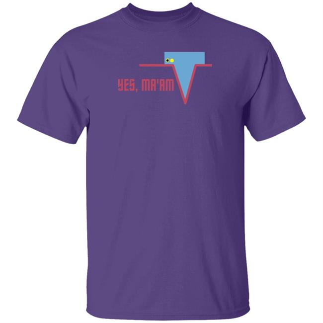 The Delta Flyers Shop Yes Ma'am Shirt The Delta Flyers Shop Yes Ma'am Shirt