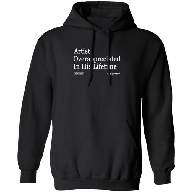The Onion Artist Overappreciated Headline T-Shirt The Onion Artist Overappreciated Headline T-Shirt