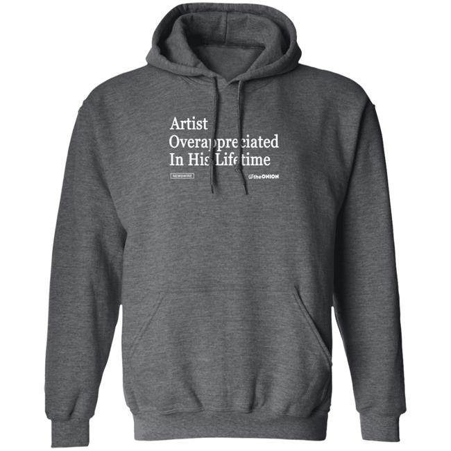 The Onion Artist Overappreciated Headline T-Shirt The Onion Artist Overappreciated Headline T-Shirt