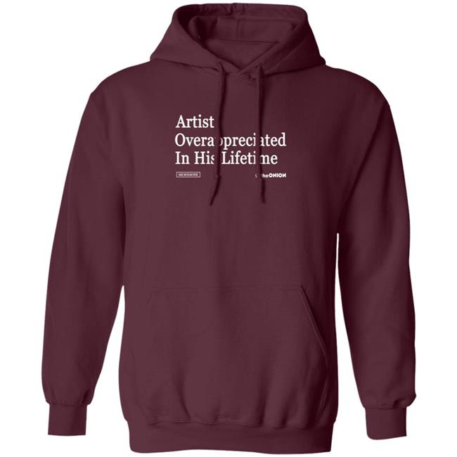The Onion Artist Overappreciated Headline T-Shirt The Onion Artist Overappreciated Headline T-Shirt