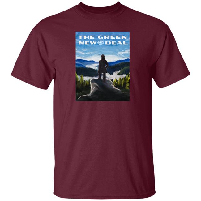 The Green New Deal Tee Aoc Merch The Green New Deal Tee Aoc Merch