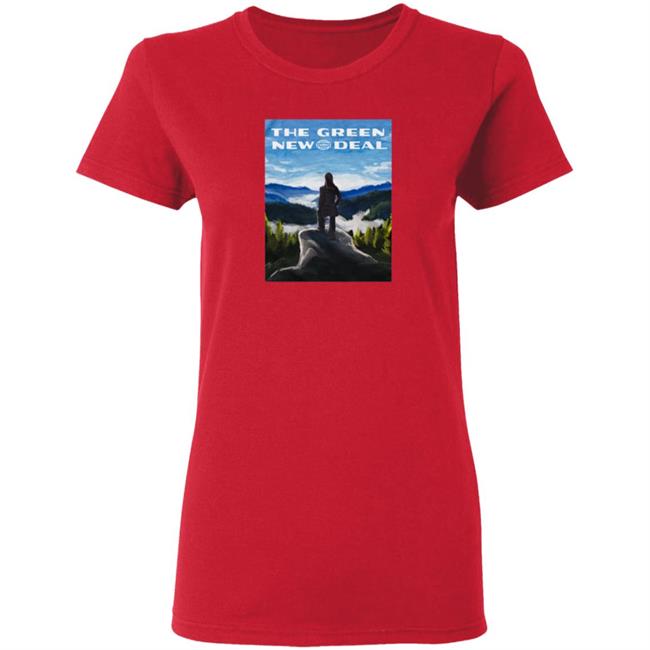 The Green New Deal Tee Aoc Merch The Green New Deal Tee Aoc Merch