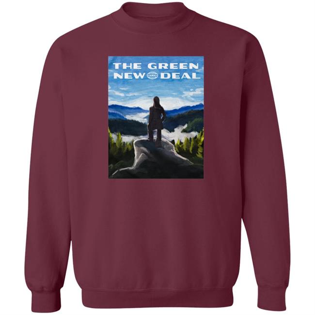 The Green New Deal Tee Aoc Merch The Green New Deal Tee Aoc Merch