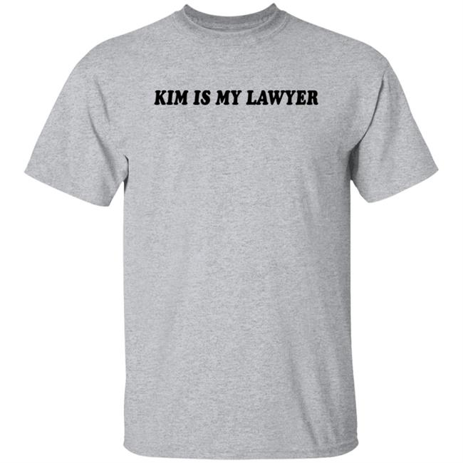 Talentless Merch Kim Is My Lawyer Tee