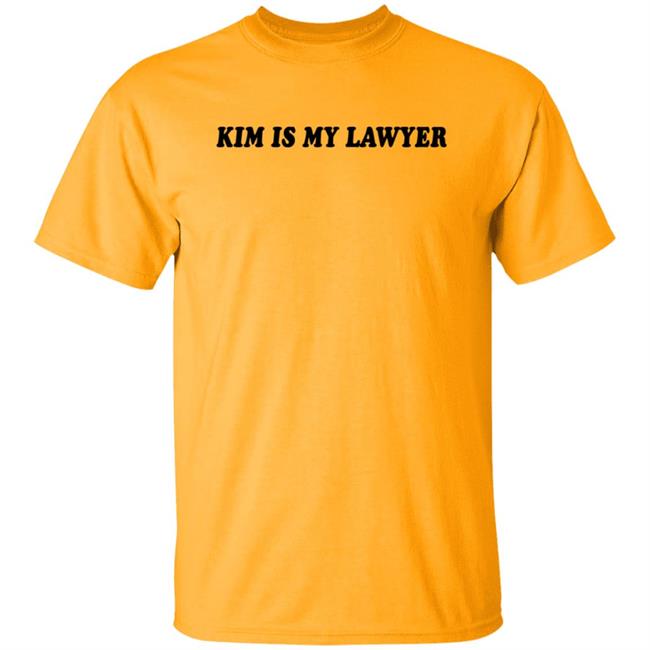 Talentless Merch Kim Is My Lawyer Tee Talentless Merch Kim Is My Lawyer Tee