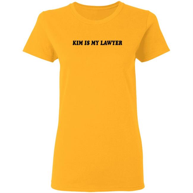 Talentless Merch Kim Is My Lawyer Tee Talentless Merch Kim Is My Lawyer Tee
