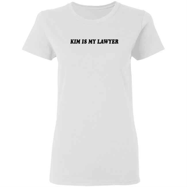 Talentless Merch Kim Is My Lawyer Tee Talentless Merch Kim Is My Lawyer Tee